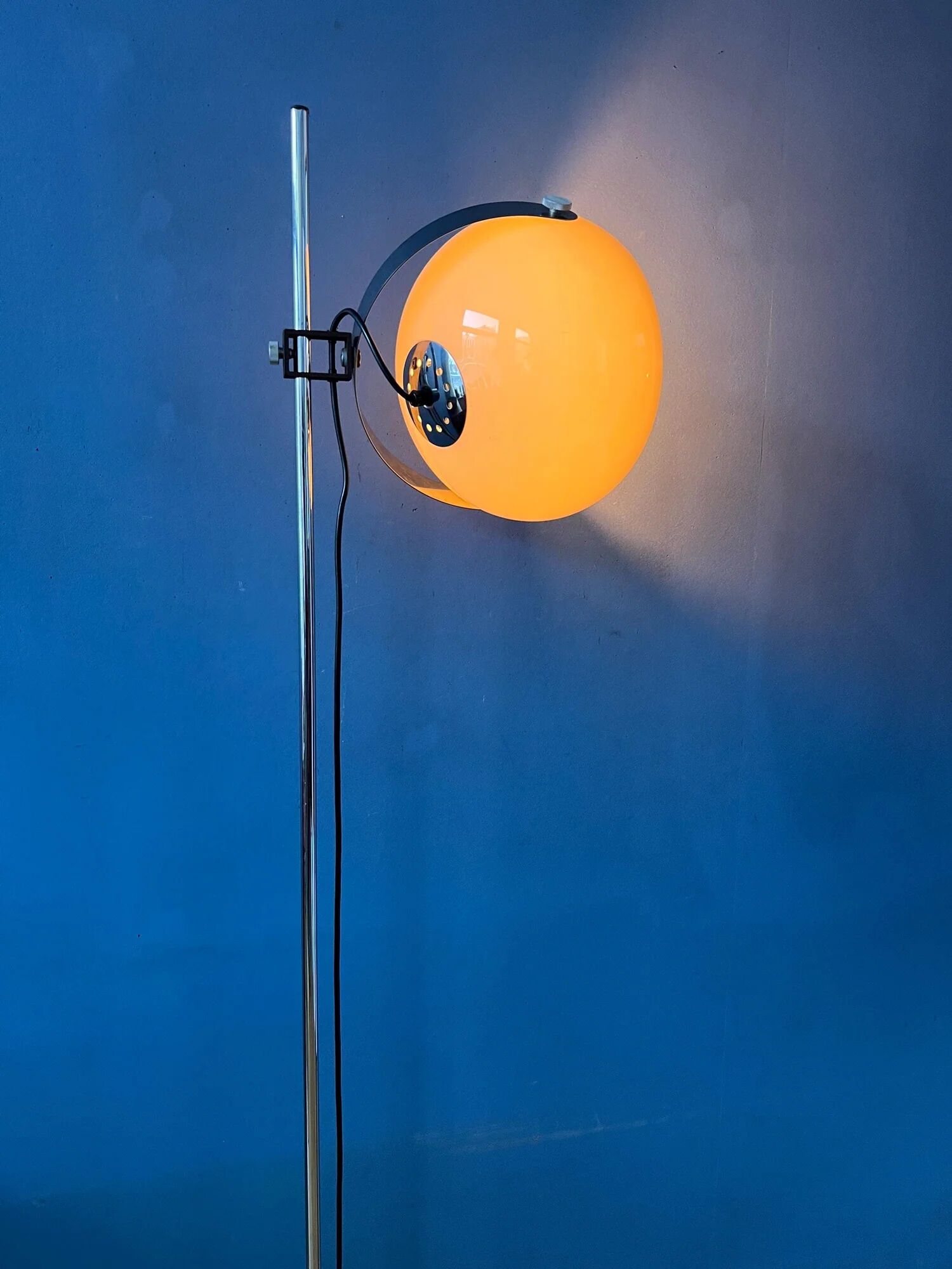 Vintage Dijkstra Space Age Mushroom Floor Lamp
