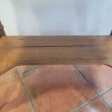 Side table bamboo wood cherry tree
