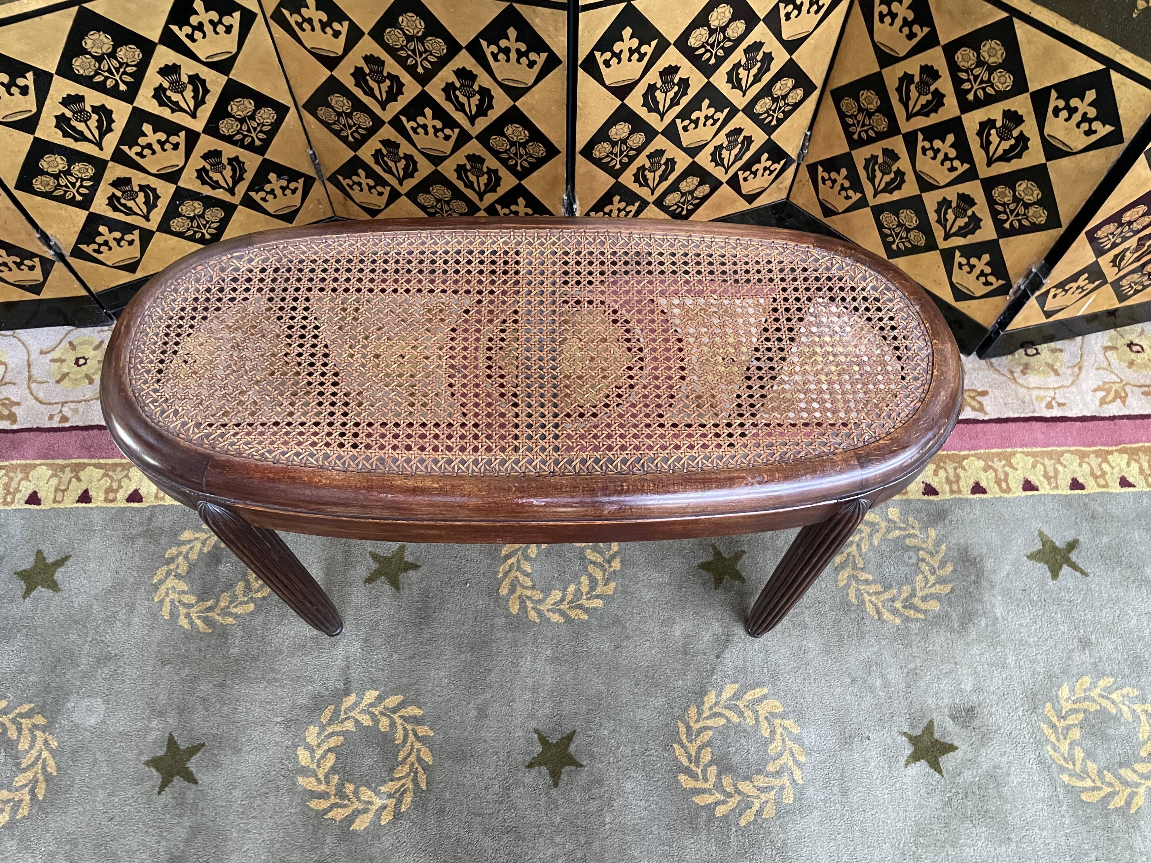 Piano bench art deco period in canning