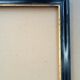 Black lacquered frame Napoleon III leaf 62.3 x 45.9 cm