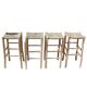 4 Moroccan handmade stools 60x30cm