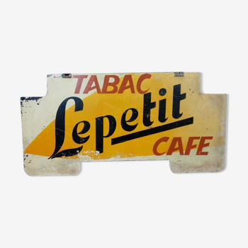 Tabac Coffee Sign - Bistro Plate
