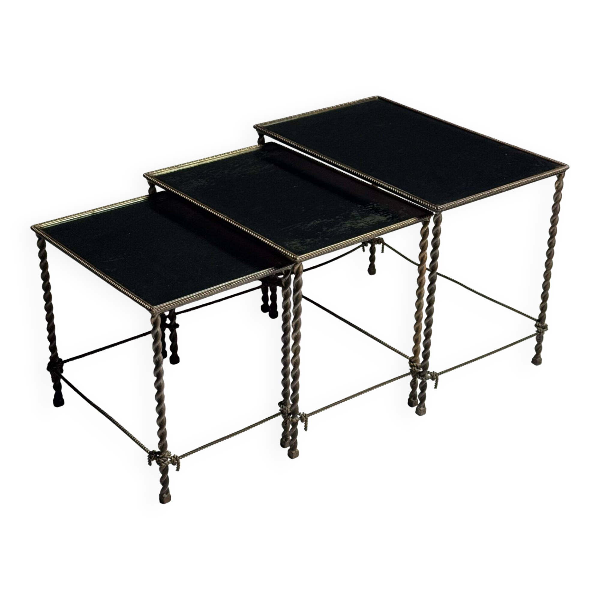 Rope nesting tables