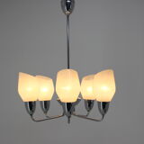 Mid-century chandelier, Elektroinstala Děčín, 1950