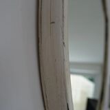 Miroir en bois patiné