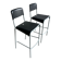 Calligaris "Sorbetto" bar stools – set of 2, Italy