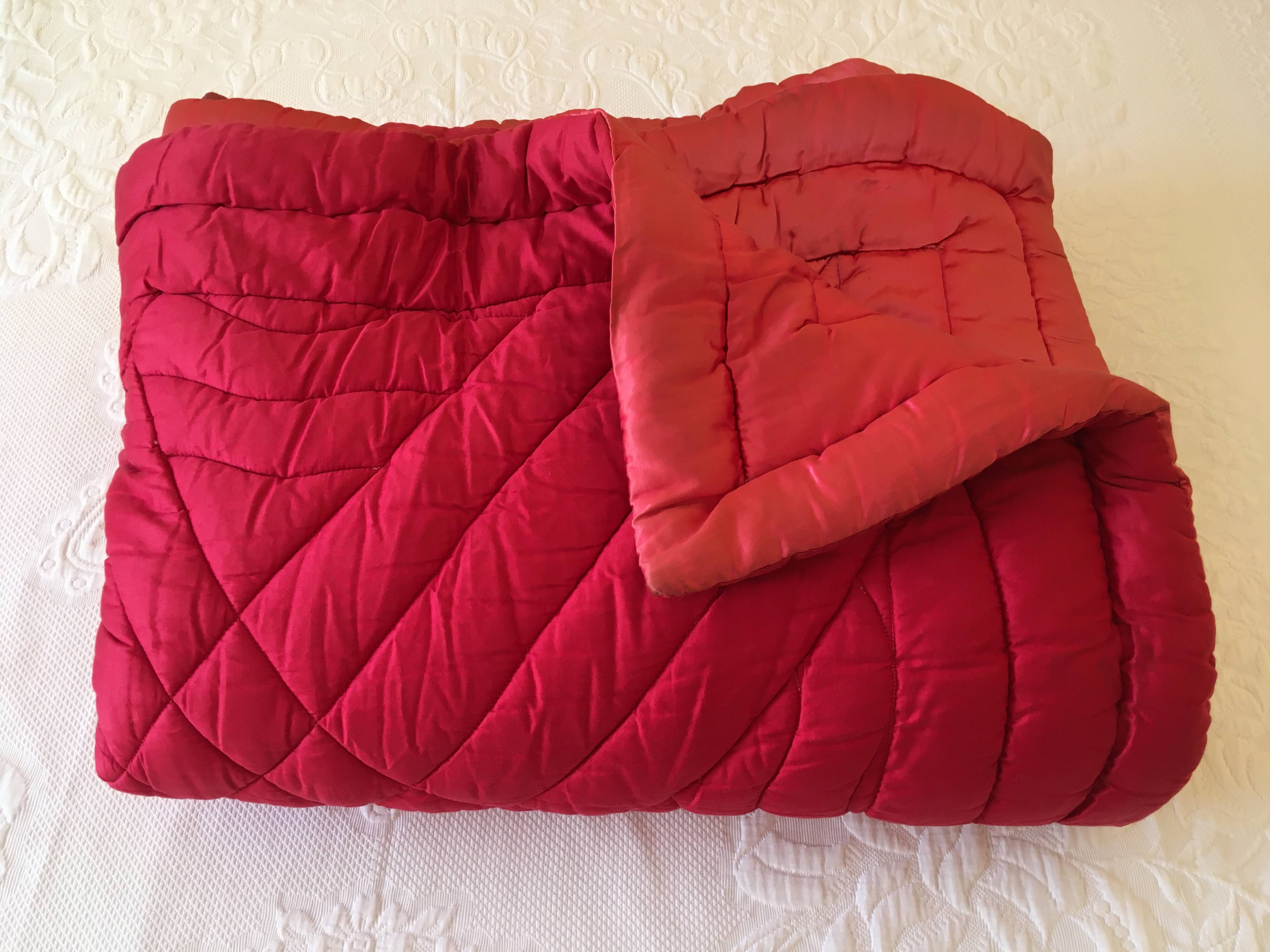 Couvre-lit boutis intérieur pure laine