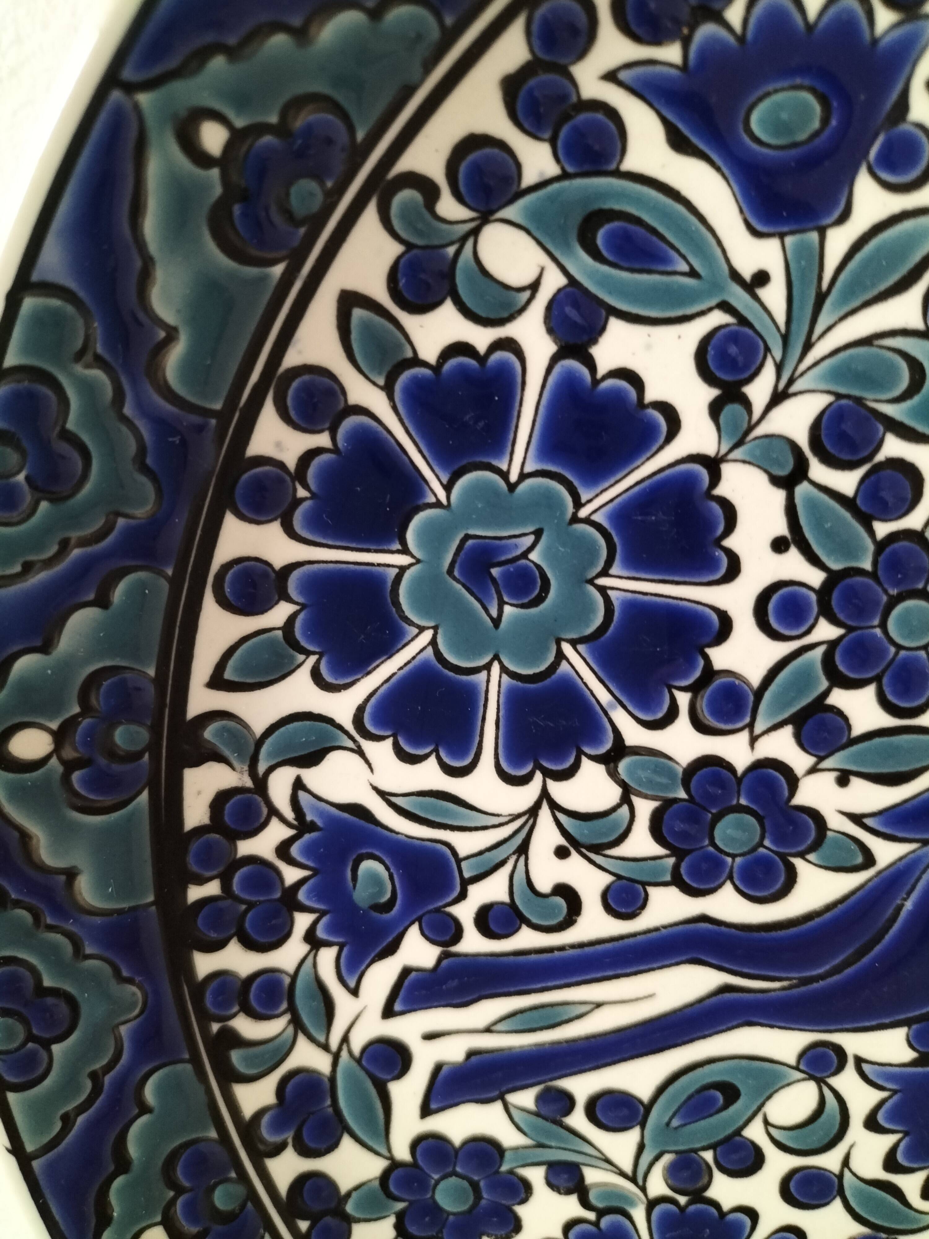 Rhodes hand painted plate