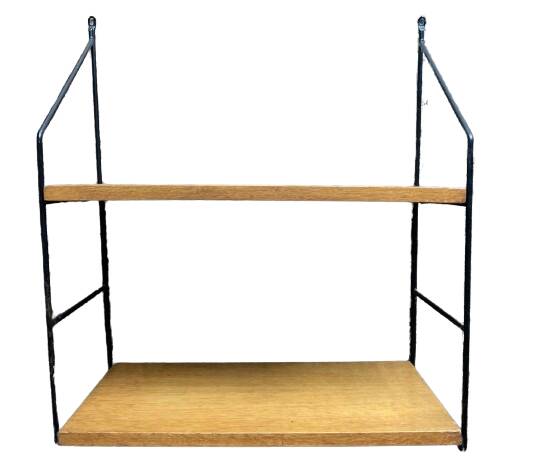 Etagère murale 1960 String en chêne