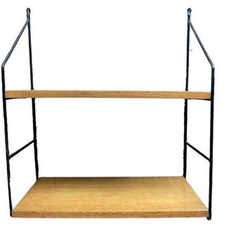 Etagère murale 1960 String en chêne