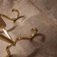 VINTAGE 70'S BRASS MIRROR