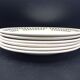 6 flat plates Maryse by Givors