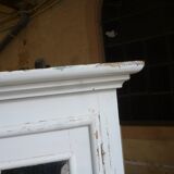 Old white patina workshop cabinet