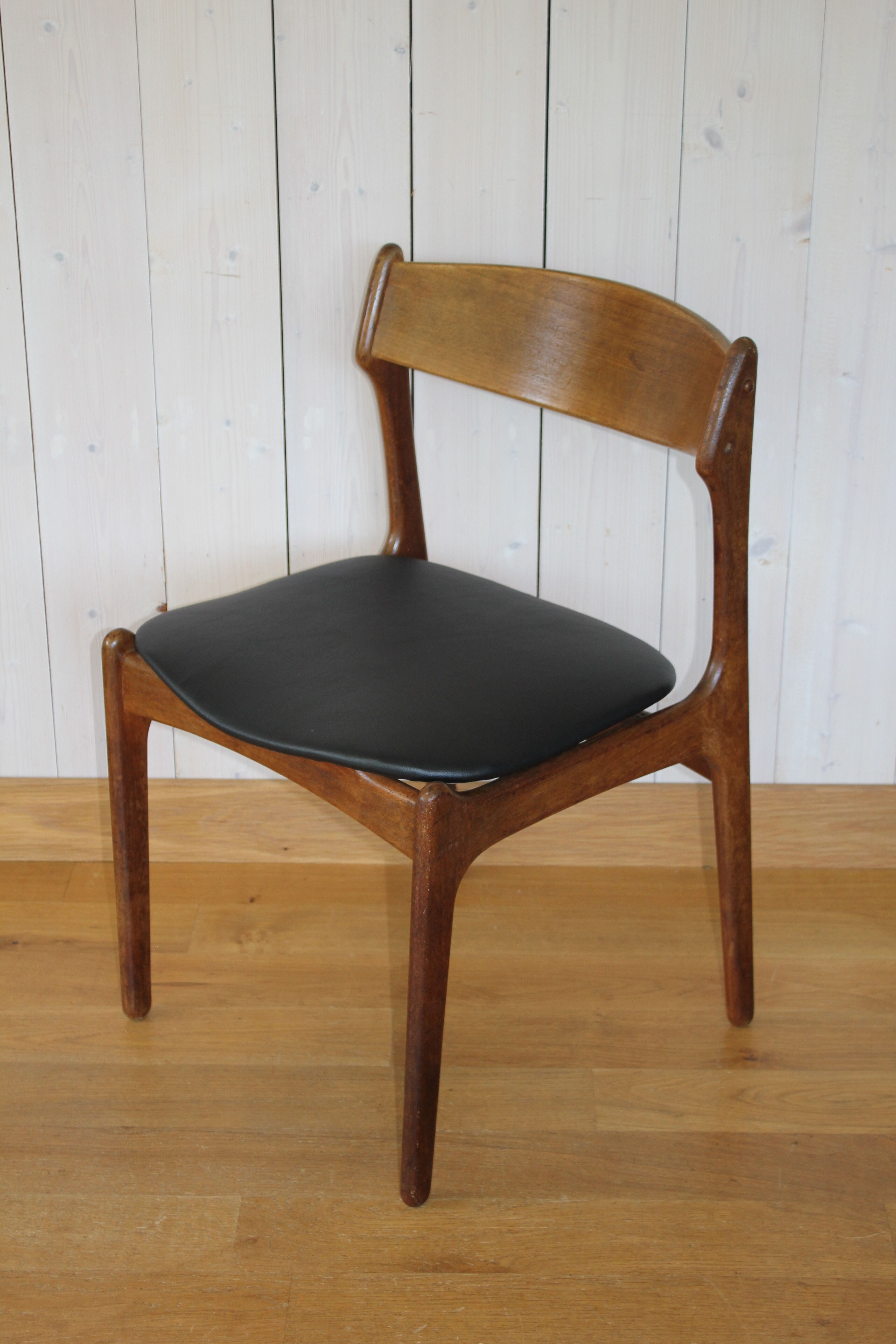 Chaise par Erich Buch pour O.D. Møbler, Danemark 1950