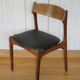 Chaise par Erich Buch pour O.D. Møbler, Danemark 1950