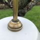 Vintage glass hanging lamp