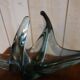 Vintage glass fruit bowl