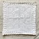 Housse de coussin en crochet