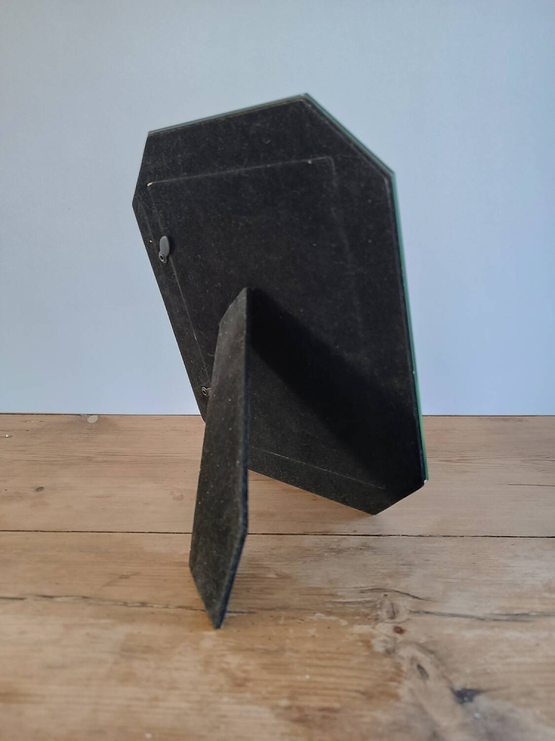 Beveled mirror frame