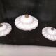 Opaline pendant lights