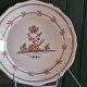 Slightly hollow dish with wavy edge in very good condition from Nevers.