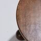Art deco oak pedestal table, charles dudouyt, 1930s