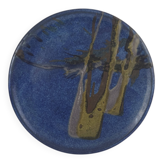 Stoneware dish Jean Cacheleux / Puisaye