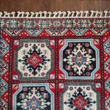 Handmade Berber Carpet Fes 207x124cm