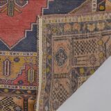 Turkish Vintage Oushak Rug sku a7