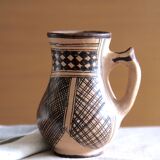 Berber Ideqqi pottery pitcher
