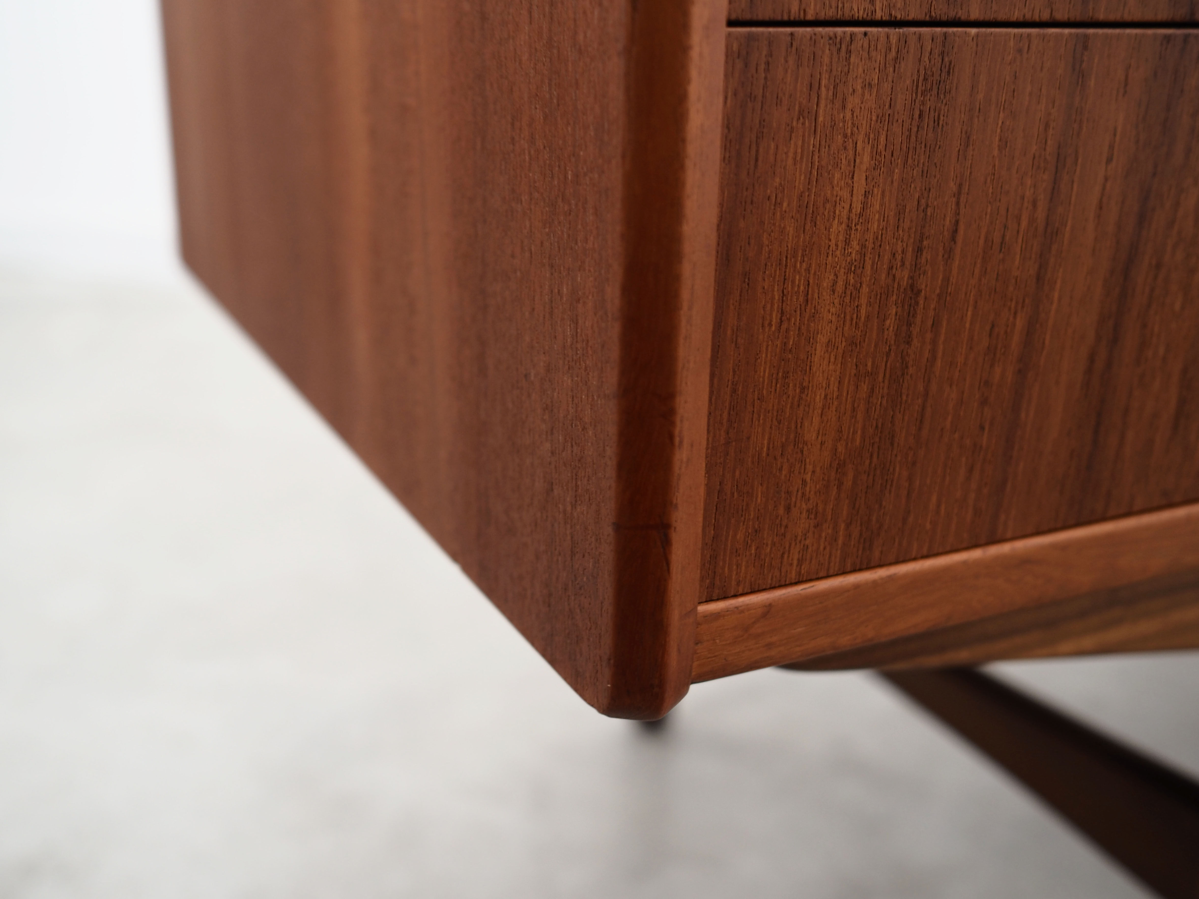 Teak lowboard, Danish design, 1960s, manufactured by Westergaards