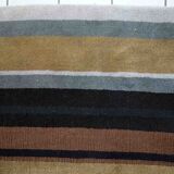 Vintage Indian Modern Handmade Carpet 171cm x 241cm 1980s, 1C551