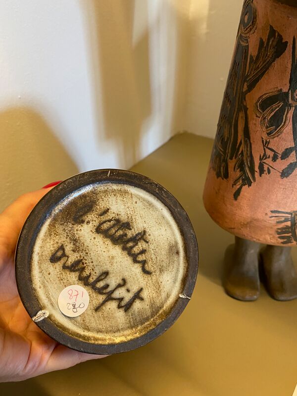 Pot en céramique Jacques Pouchain