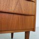 Mid-Century Modern Danish Chest of Eight Drawers, Tallboy in Teak, Denmark, 1960
