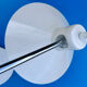 Articulated lamp in white colour.