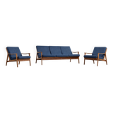 Vintage Mid-Century Australian Modern Teak Sofa & Armchairs by Parker Furniture