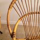 Fauteuils en rotin vintage