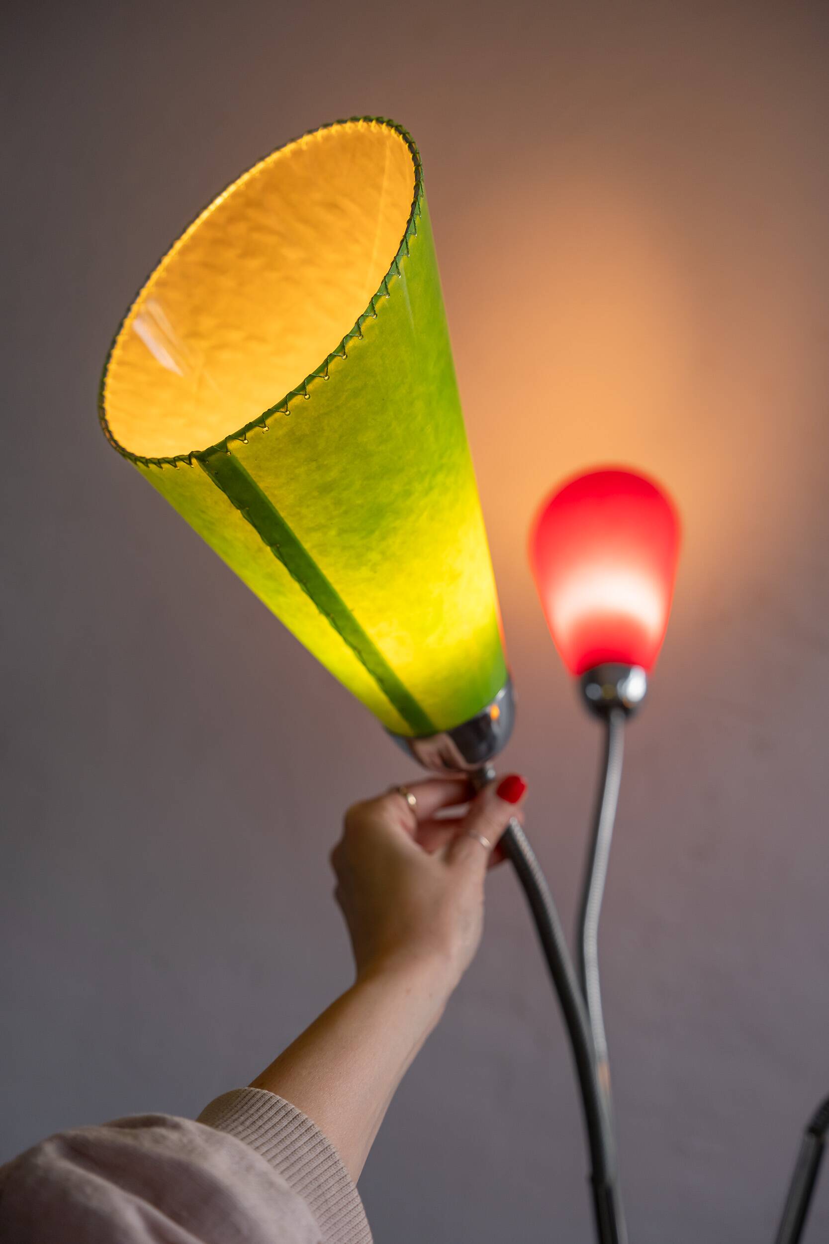 Vintage Czechoslovak Adjustable Floor Lamp By Lidokov, 1960s