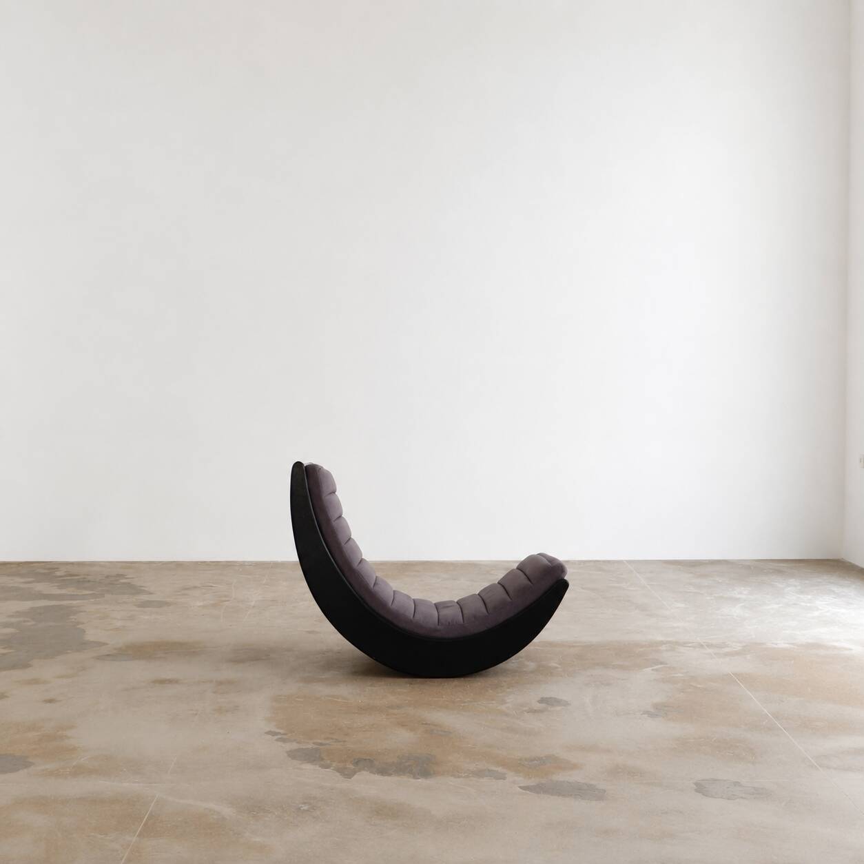 Verner Panton "Relaxer 2" rocking chair by Rosenthal reupholstered