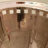 Silver metal wine cooler