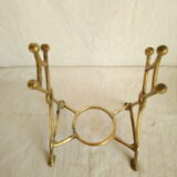 Ancient copper and brass travel teapot 20th