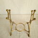 Ancient copper and brass travel teapot 20th