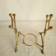 Ancient copper and brass travel teapot 20th