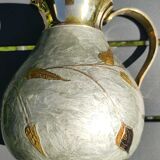 Decorative decanter in solid enamelled brass