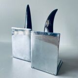 Pair of horn bookends