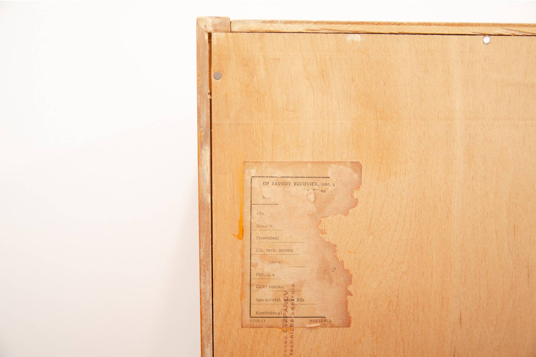 Mid century chest of drawers by mojmír Požár for UP Závody, 1960´s