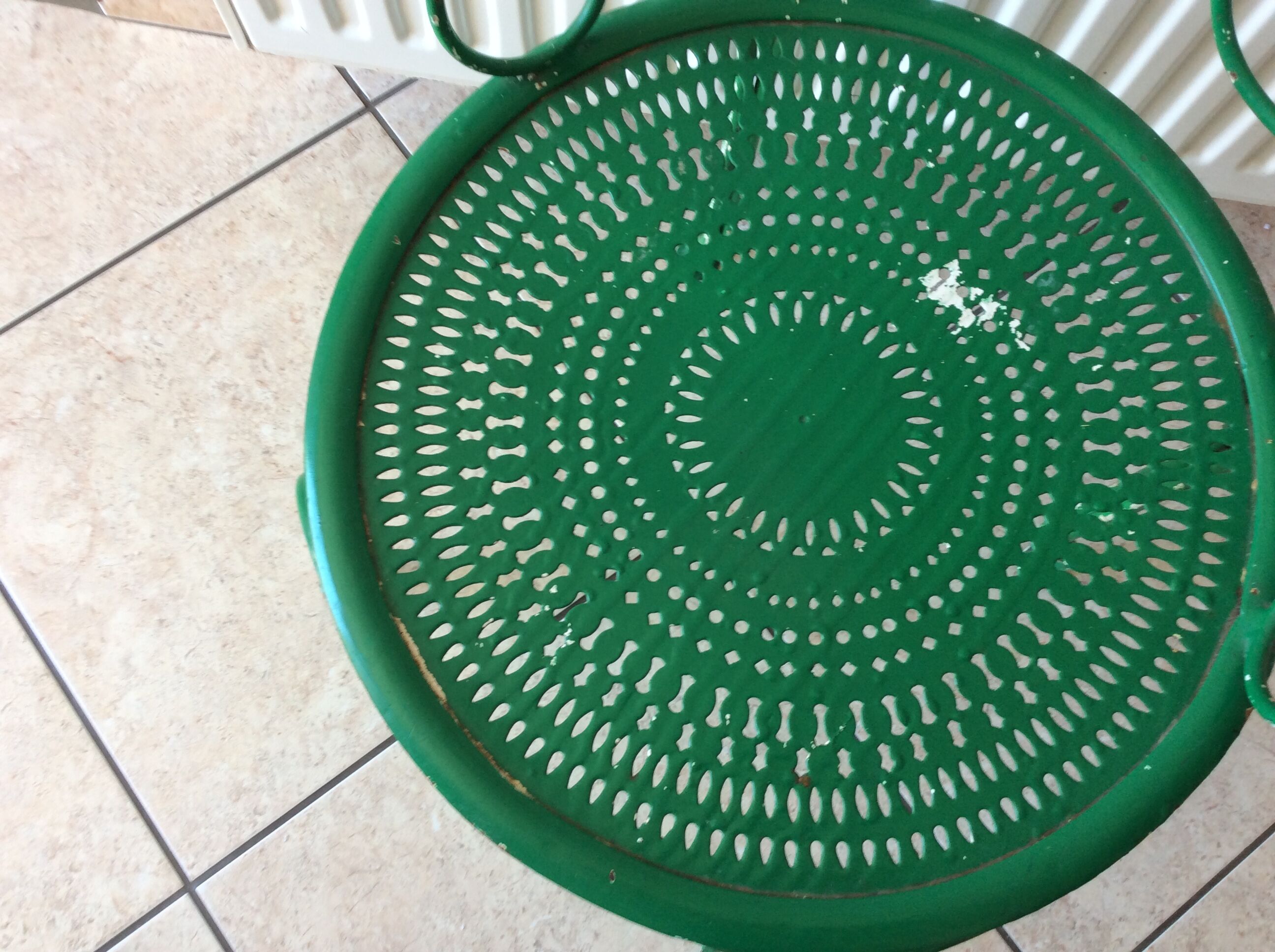 Old garden chair