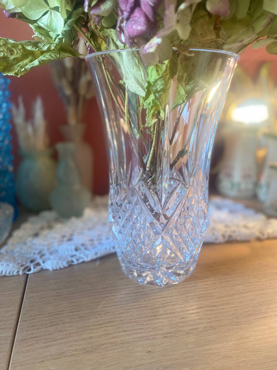 Crystal vase