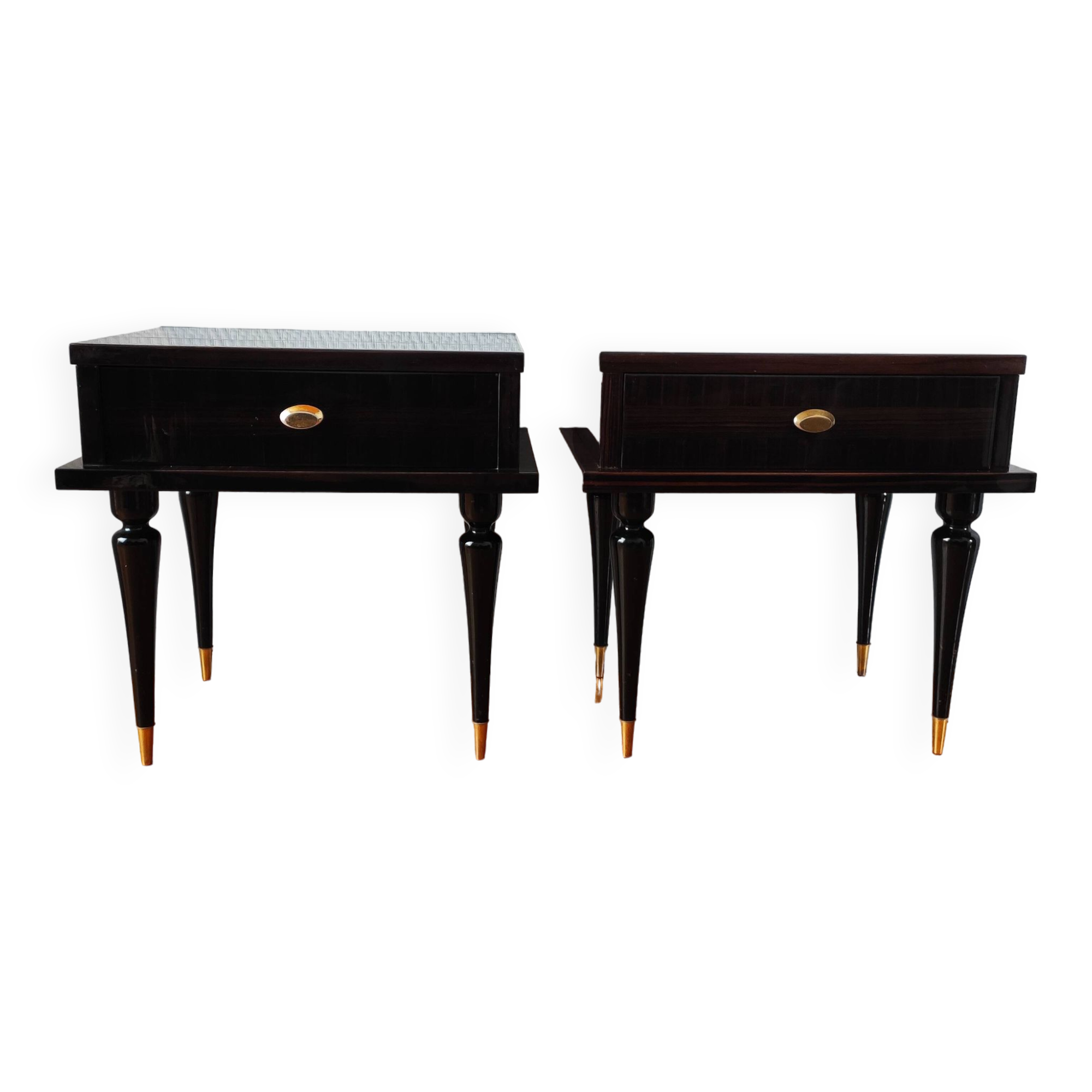 Pair of vintage bedside tables 1960