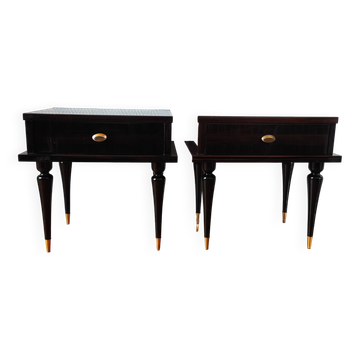 Pair of vintage bedside tables 1960